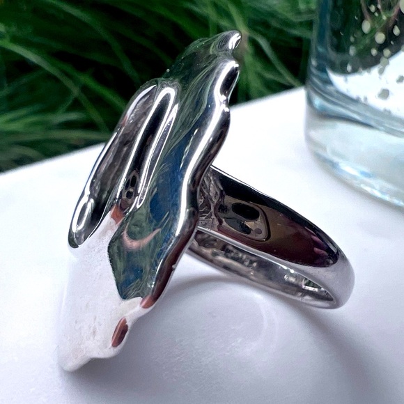 HG Silver Palmtree Ring - Picture 3 of 4